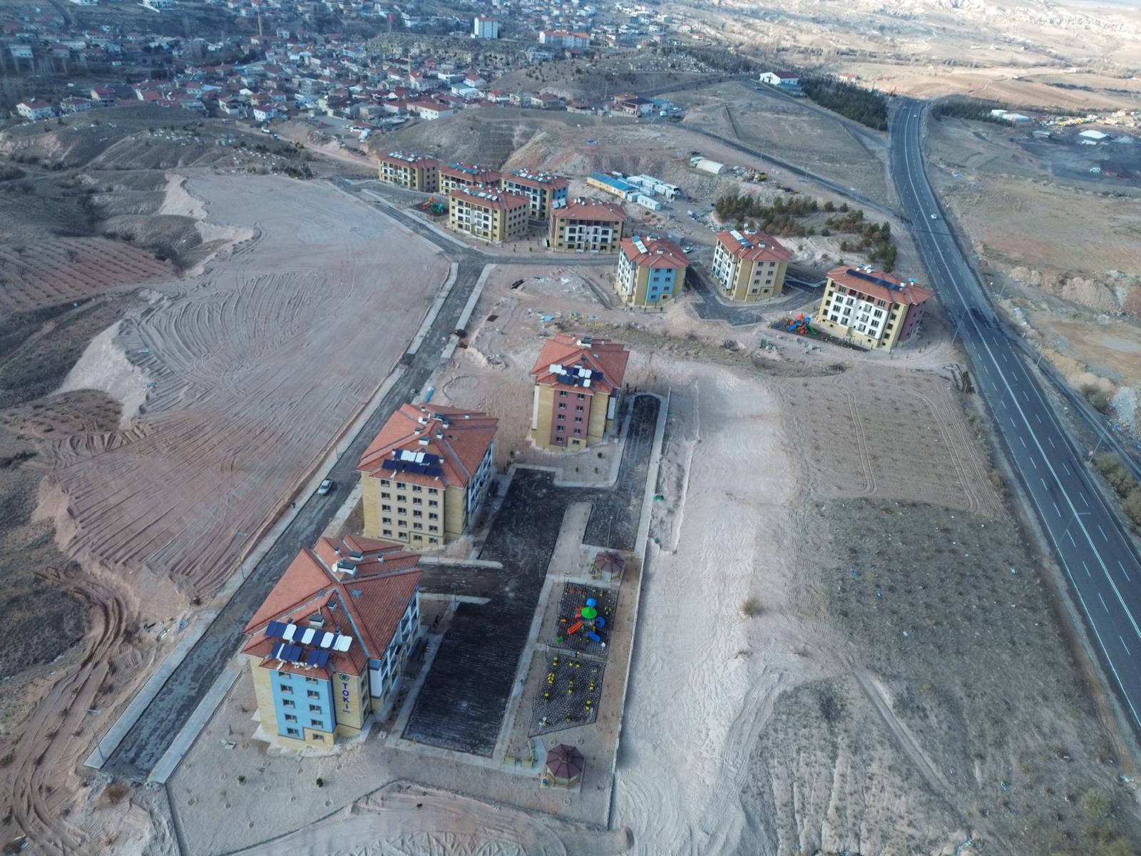 Nevşehir İli, Merkez İlçesi, Sulusaray Beldesi 178 Adet Konut İnşaatı ile Altyapı ve Çevre Düzenlemesi İşi